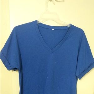 COPY - Blue women’s V-neck t-shirt
